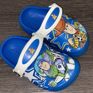 Crocs Disney Pixar Toy Story 4 Funlab Children’s Clogs Shoes ~ Sz C7